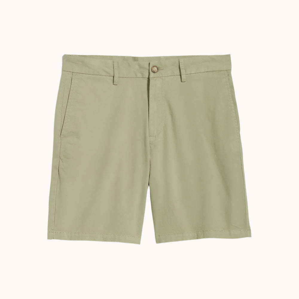 Versatile And Structured Classic Chino Shorts