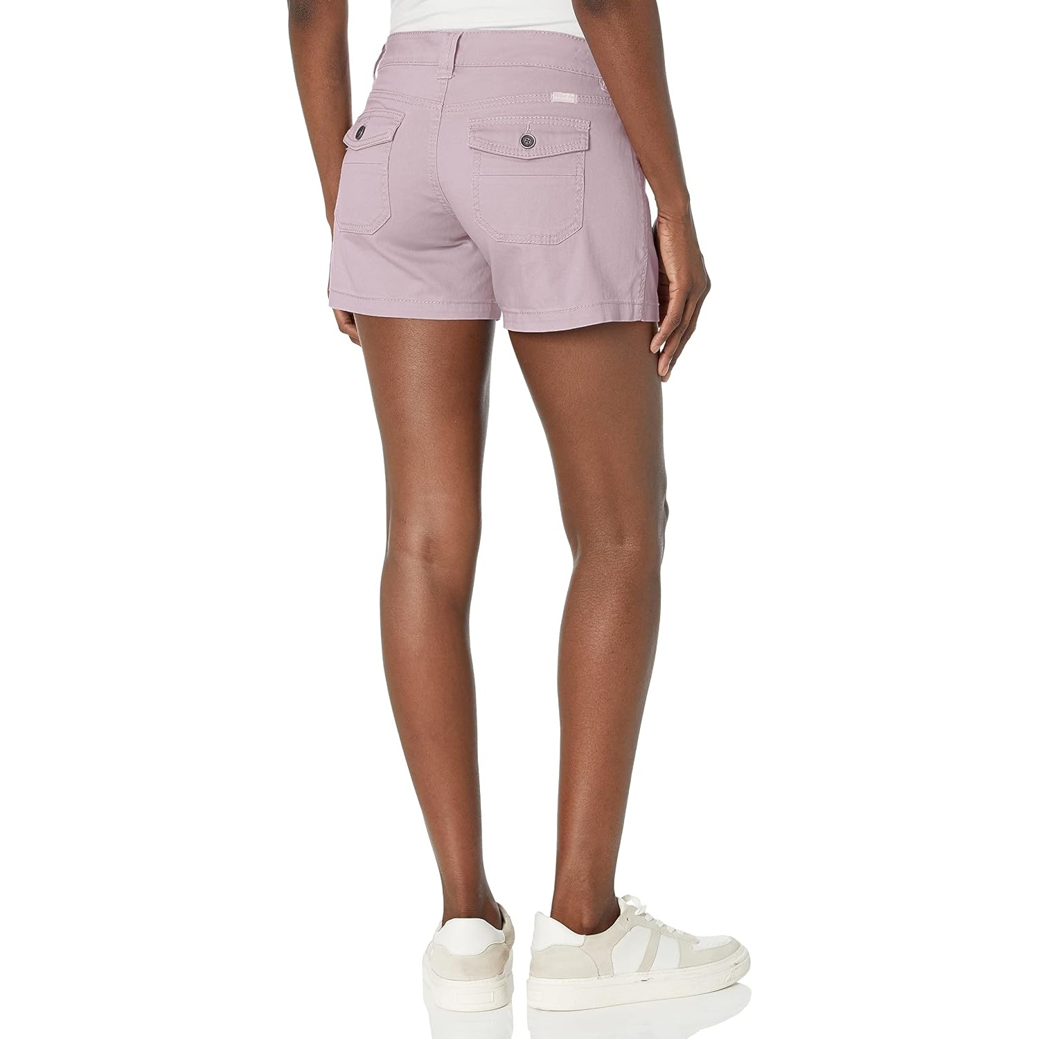Button Style Comfy Stretchable Shorts For Women