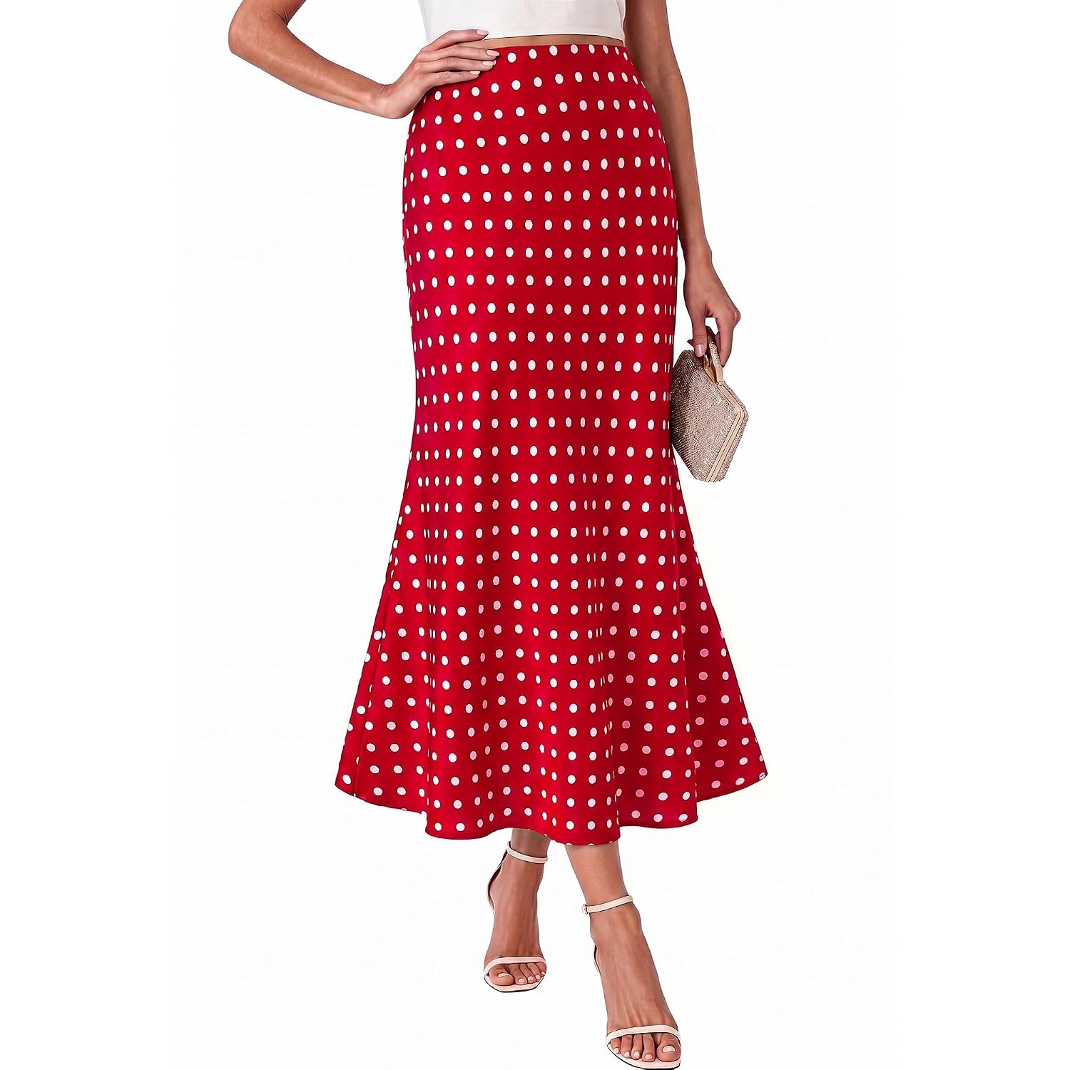 Summer Spring Party Lightweight A Line Skirt For Women