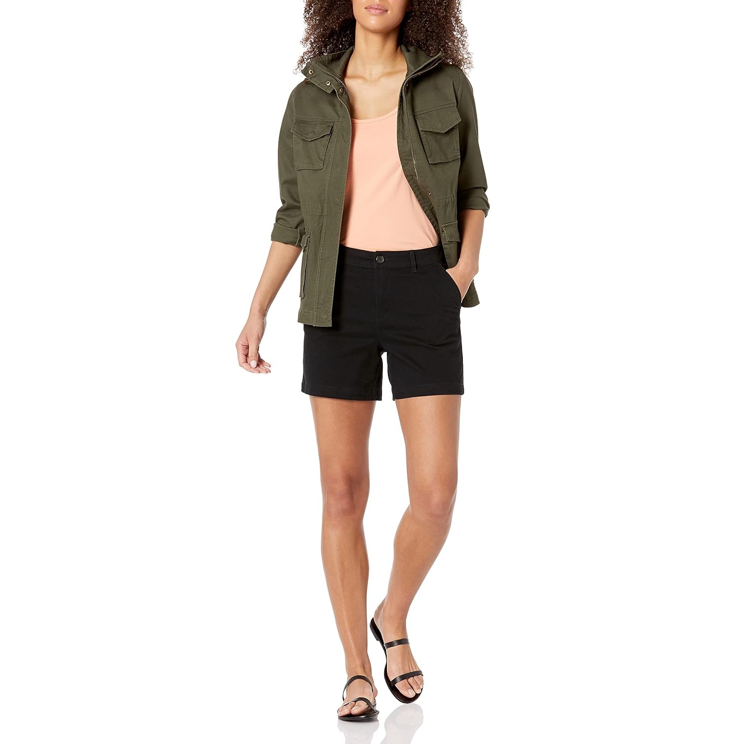 Slim Fit Summer Shorts For Women