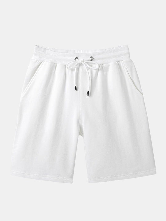Workout Casual Mid Length Beach Shorts-Waves And Trunks