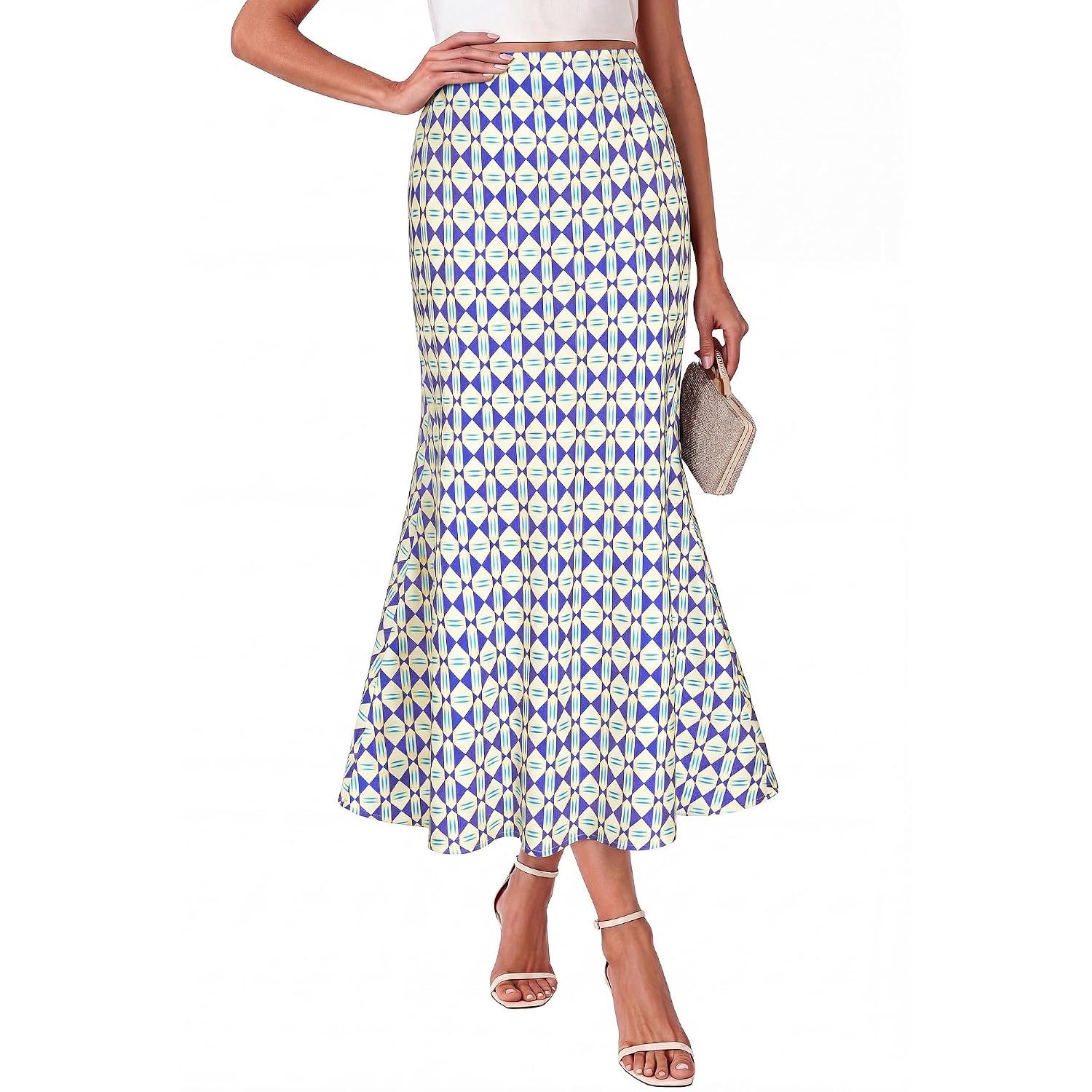 Summer Spring Party Lightweight A Line Skirt For Women