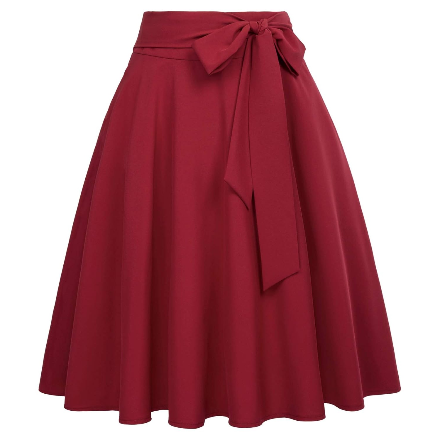 Flared High Aline Skirt With Pockets For Women
