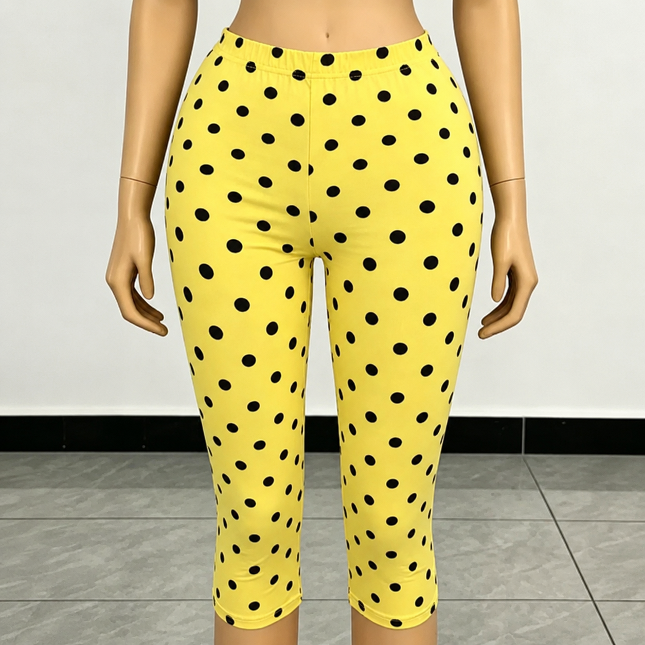 Casual Capri Fashion Polka Dot Pants For Women