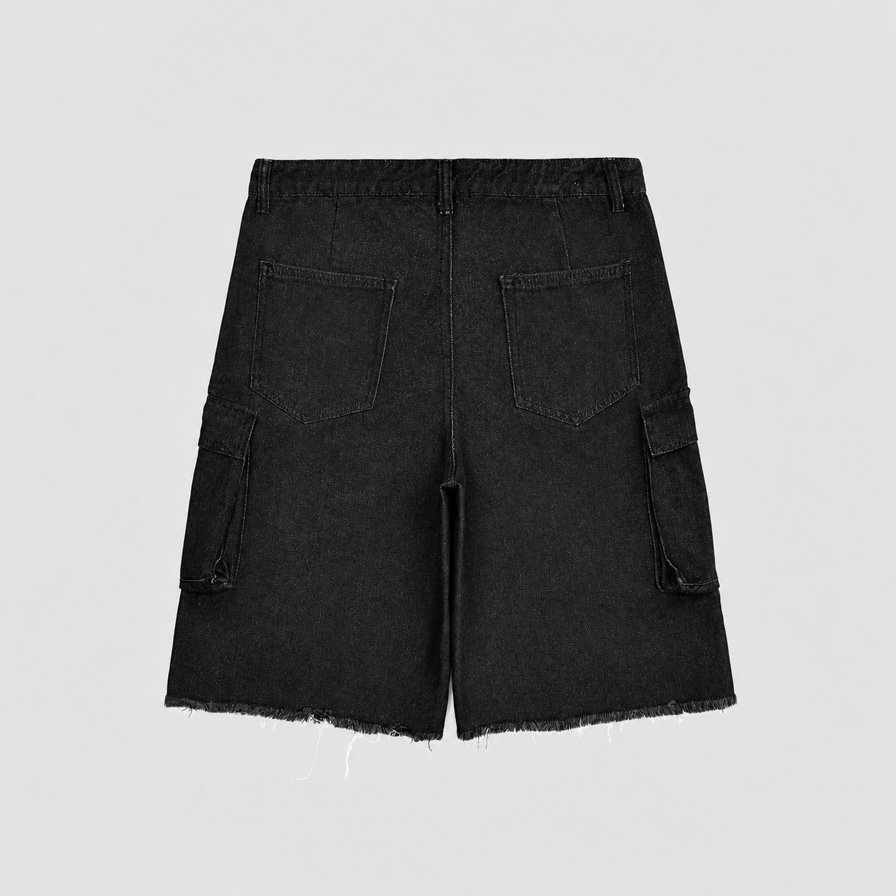 Y2K Camouflage Cargo Denim Shorts Casual Streetwear Style