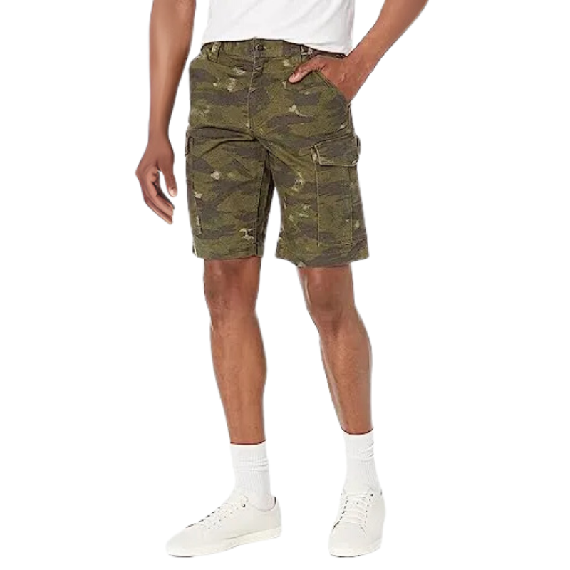 Canvas Relaxed Fit Cargo Short