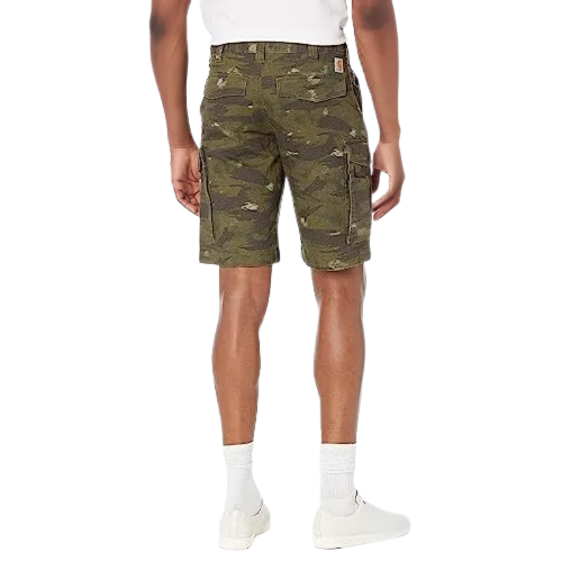 Canvas Relaxed Fit Cargo Short