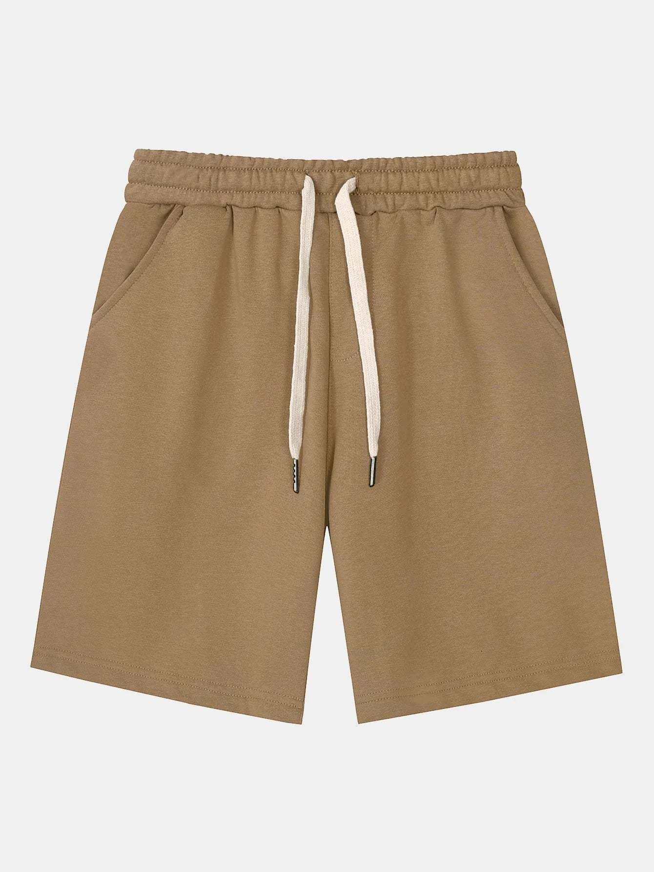 Drawstring Pattern Shorts-Waves And Trunks