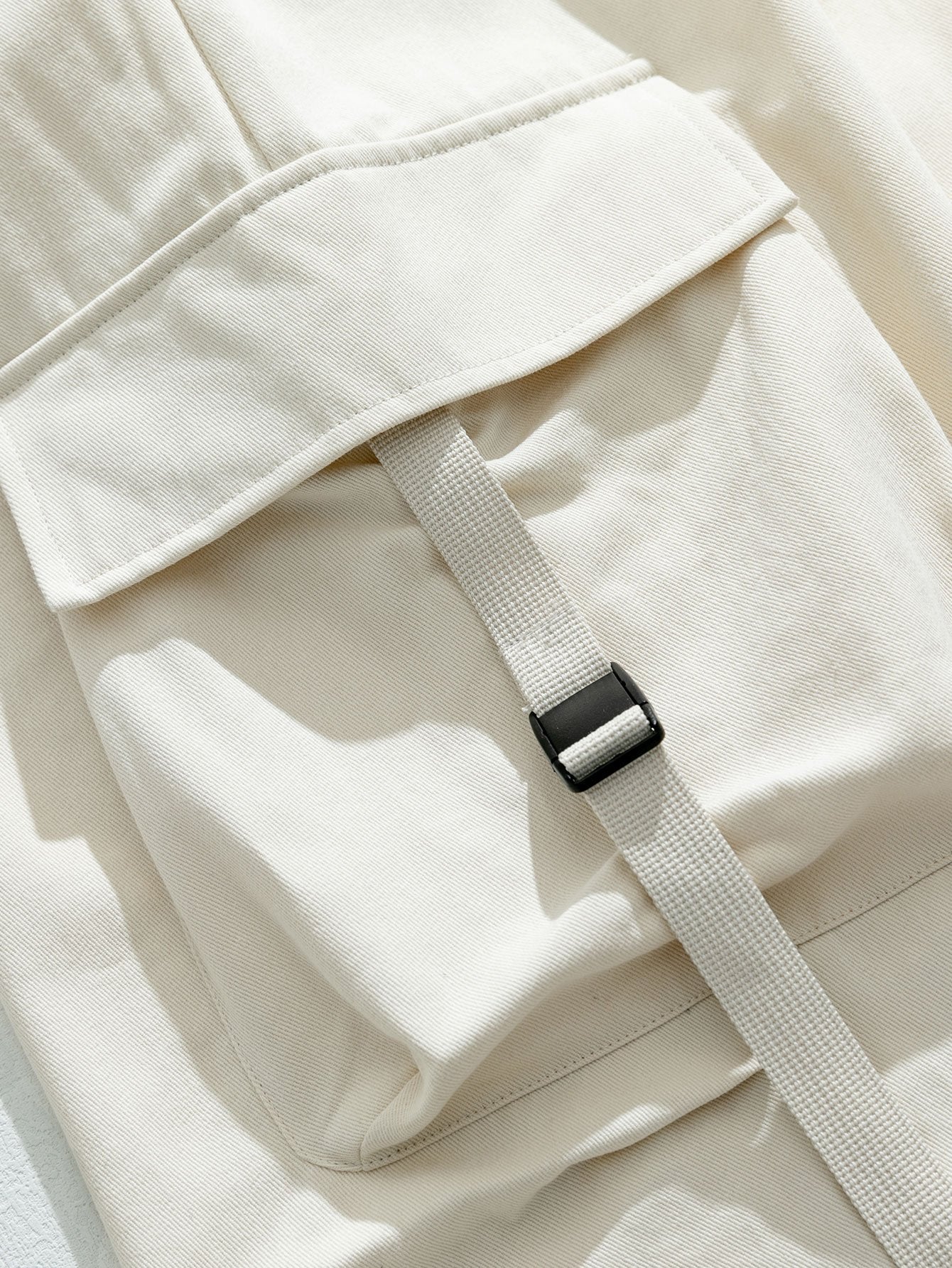 Straight Length Parachute Cargo Pants-Waves And Trunks