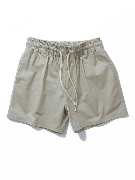3 Pieces Workout Drawstring Beach Shorts-Waves And Trunks