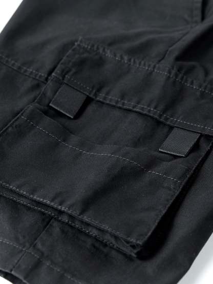 Comfortable Drawstring Cargo Shorts-Waves And Trunks