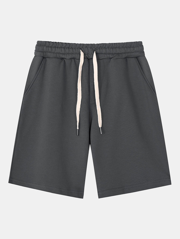 Drawstring Pattern Shorts-Waves And Trunks