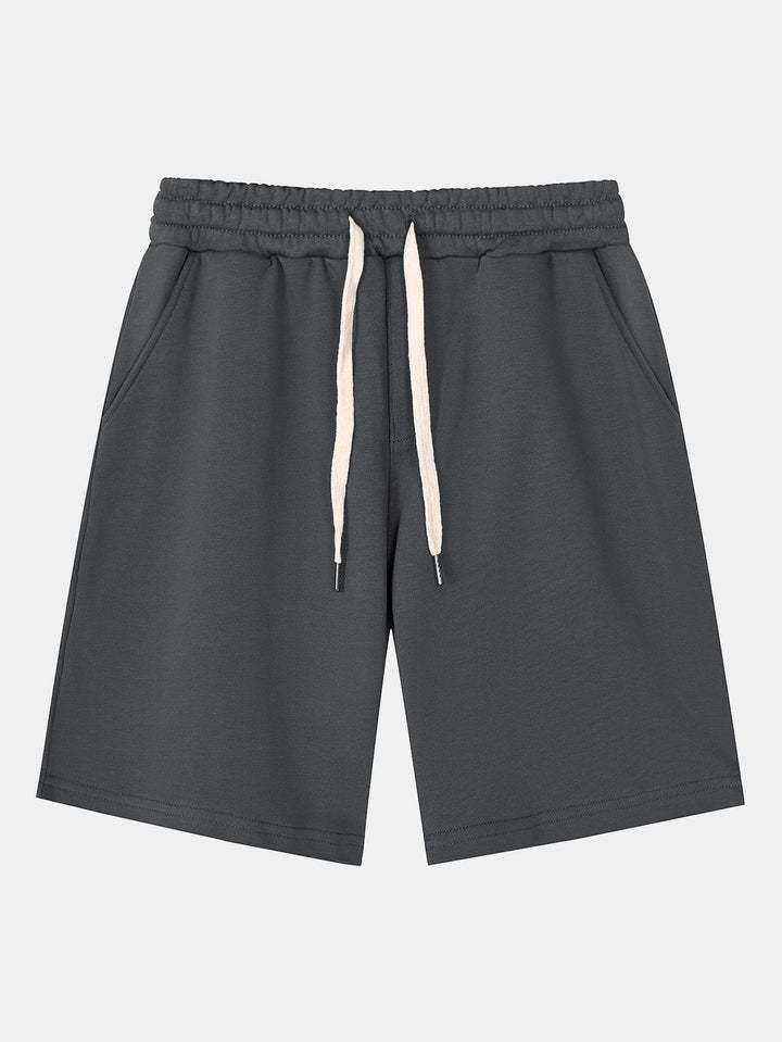 Drawstring Pattern Shorts-Waves And Trunks
