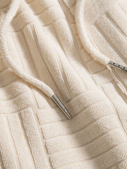 Grid Jacquard Beach Shorts-Waves And Trunks