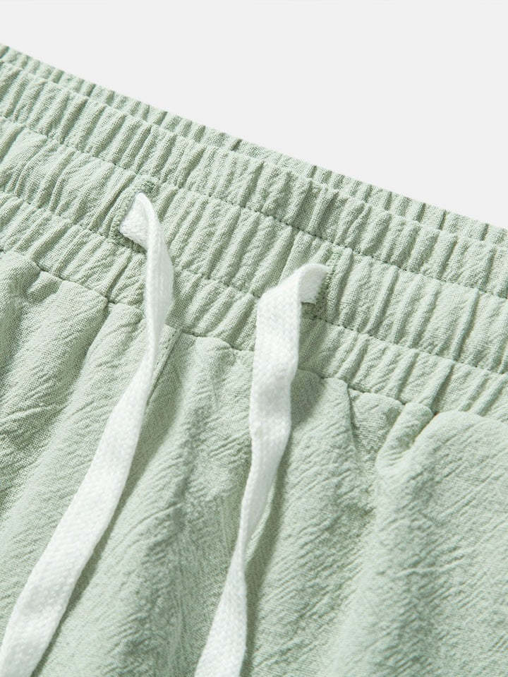 Plain Casual Beach Shorts-Waves And Trunks