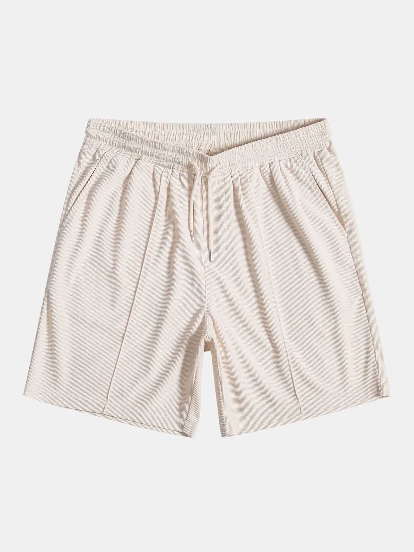 Casual Drawstring Beach Shorts-Waves And Trunks