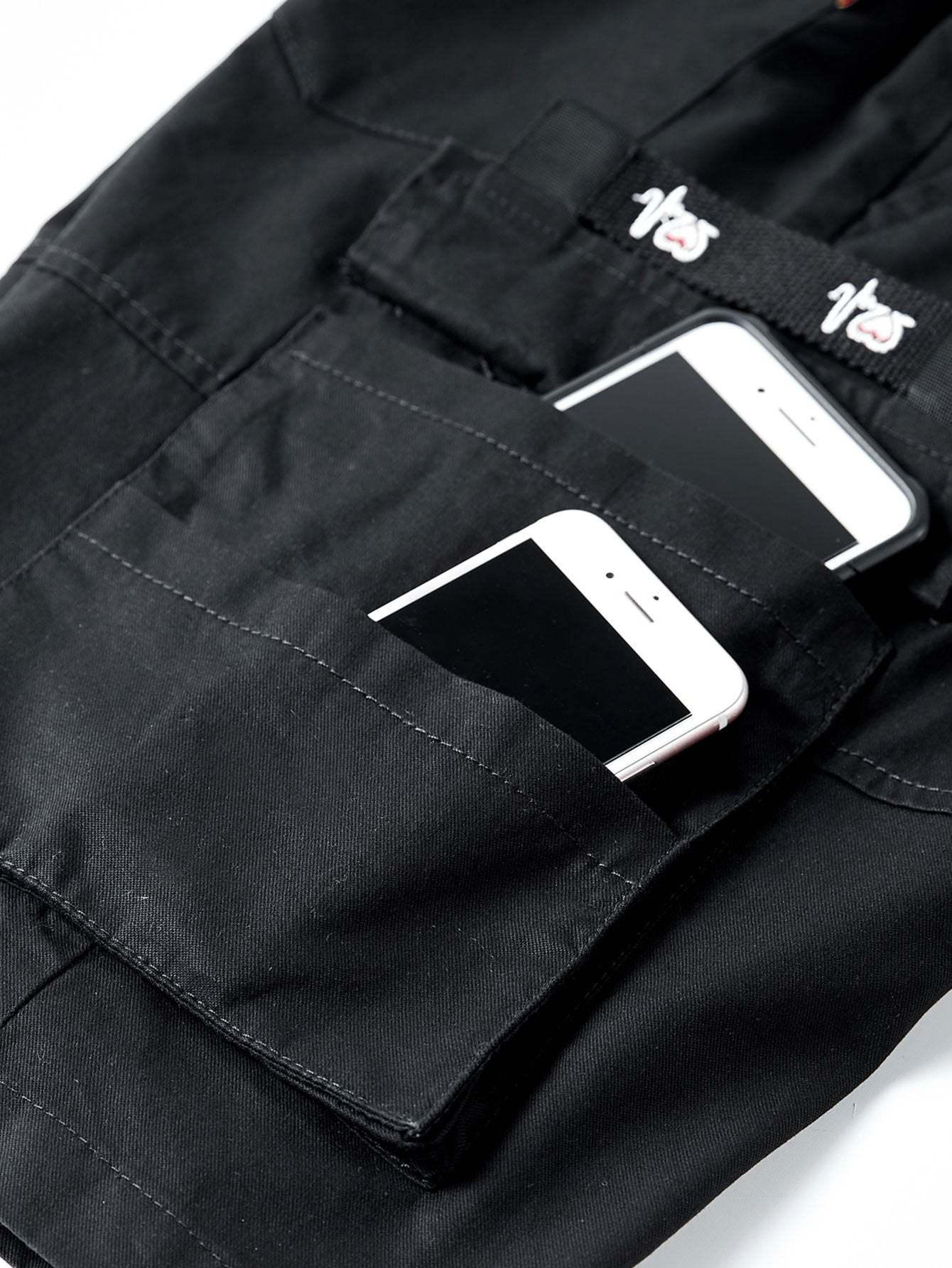 Comfortable Drawstring Cargo Shorts-Waves And Trunks