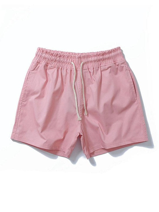 3 Pieces Workout Drawstring Beach Shorts-Waves And Trunks