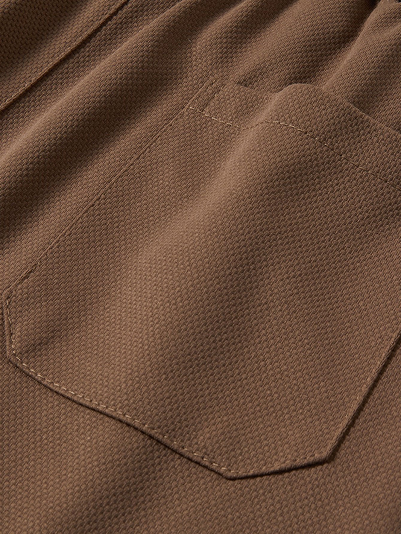 Elastic Waistband Cargo Style Jogging Pants-Waves And Trunks