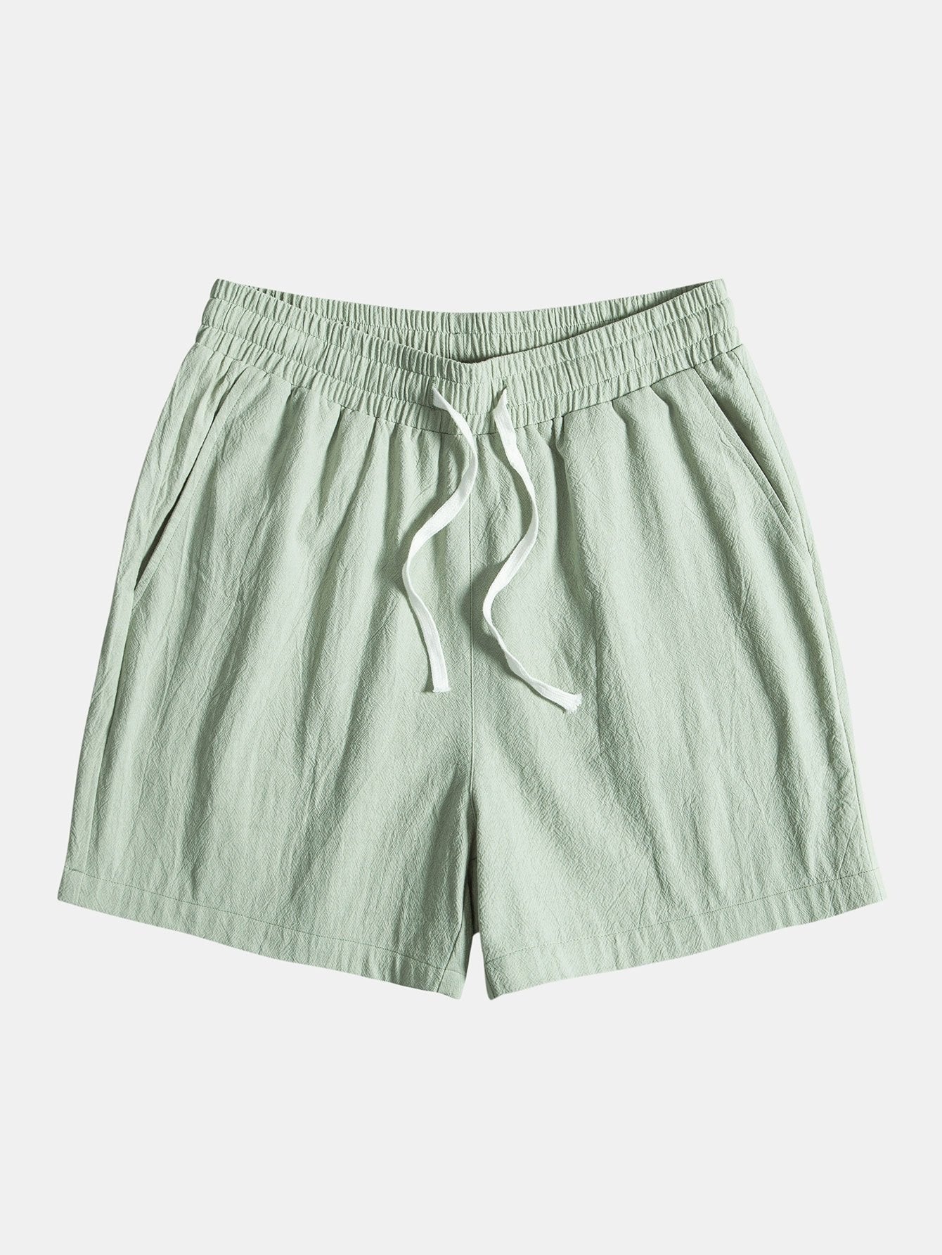 Plain Casual Beach Shorts-Waves And Trunks