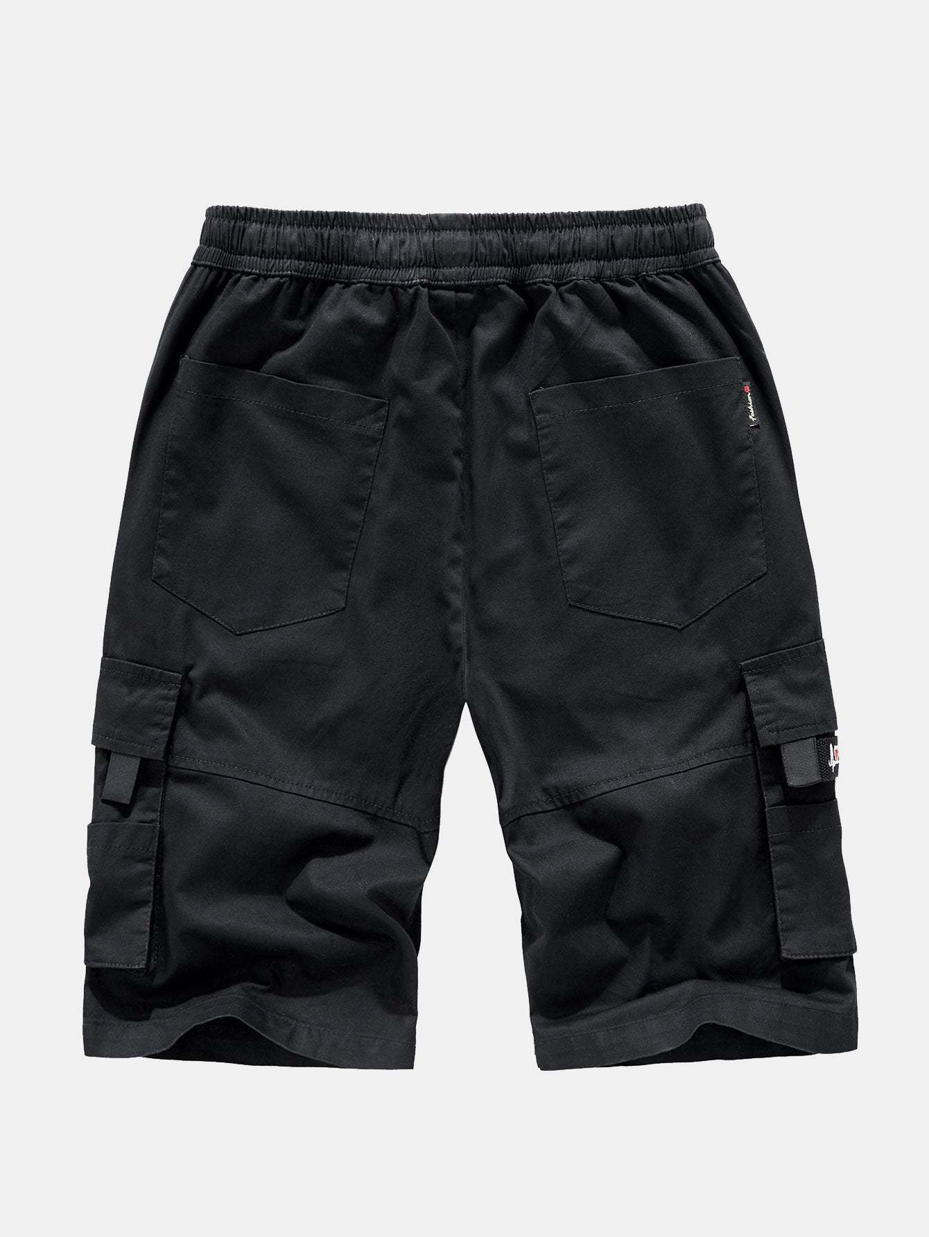 Comfortable Drawstring Cargo Shorts-Waves And Trunks