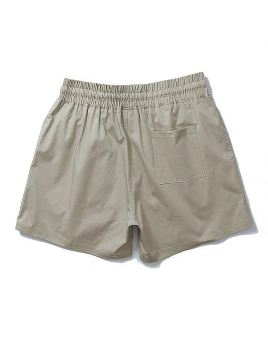 3 Pieces Workout Drawstring Beach Shorts-Waves And Trunks