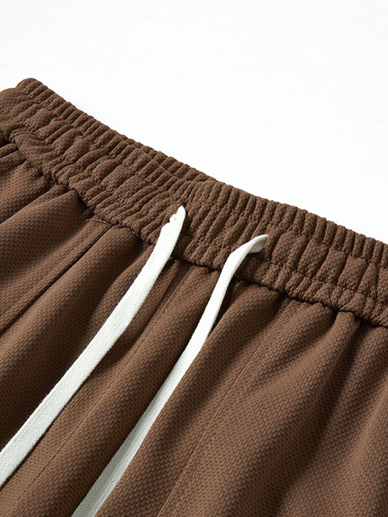 Elastic Waistband Cargo Style Jogging Pants-Waves And Trunks