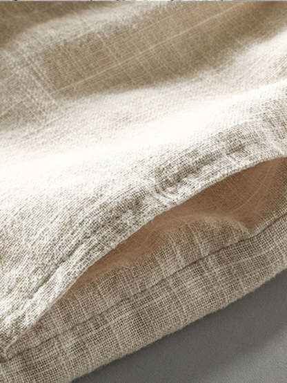 Drawstring Striped Beach Shorts-Waves And Trunks