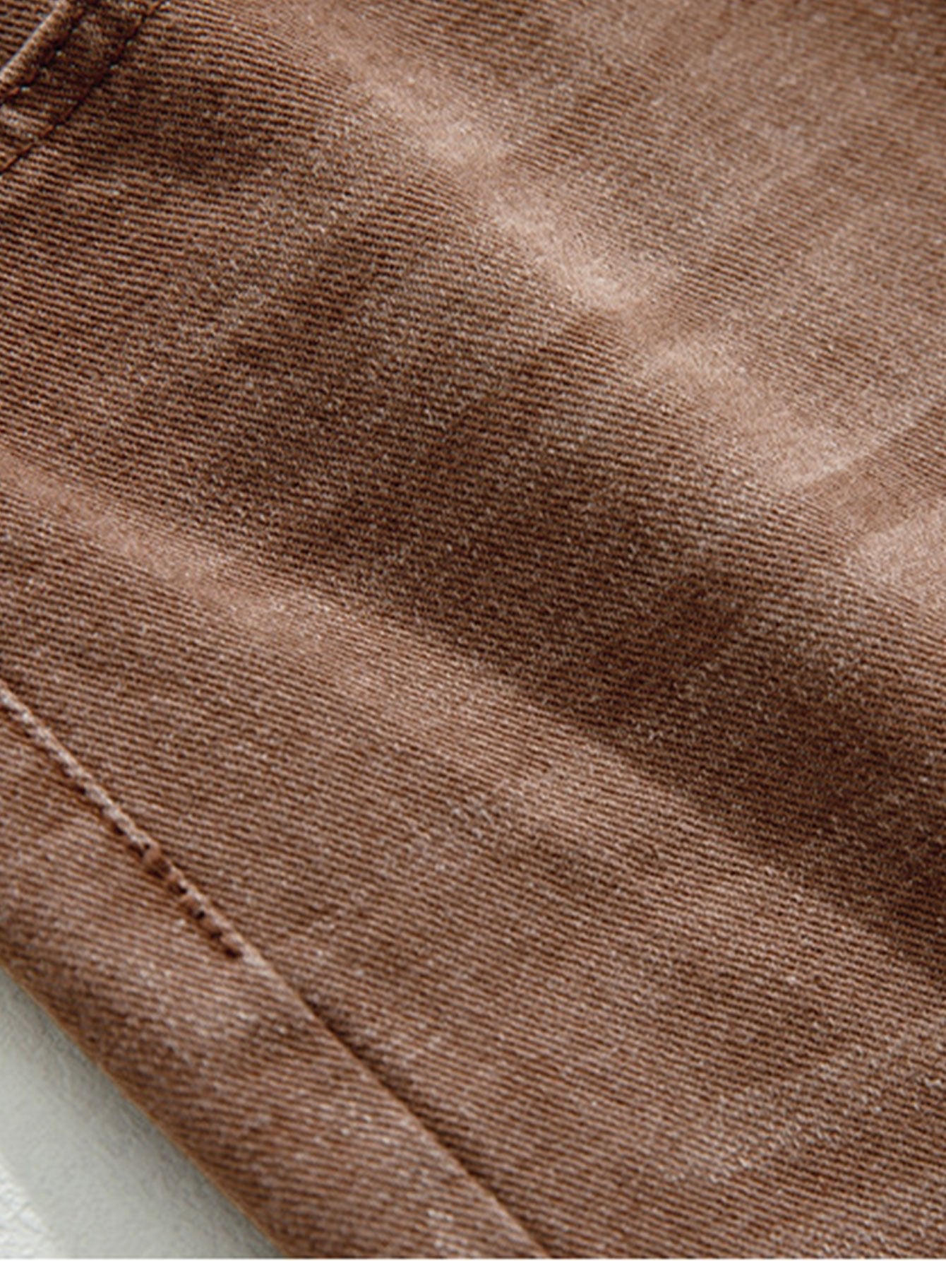 Casual Solid Patterned Jeans-Waves And Trunks