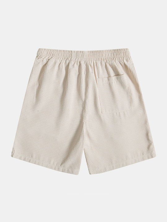 Back Pocket Casual Beach Shorts-Waves And Trunks
