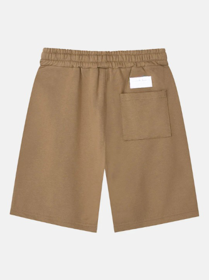Drawstring Pattern Shorts-Waves And Trunks