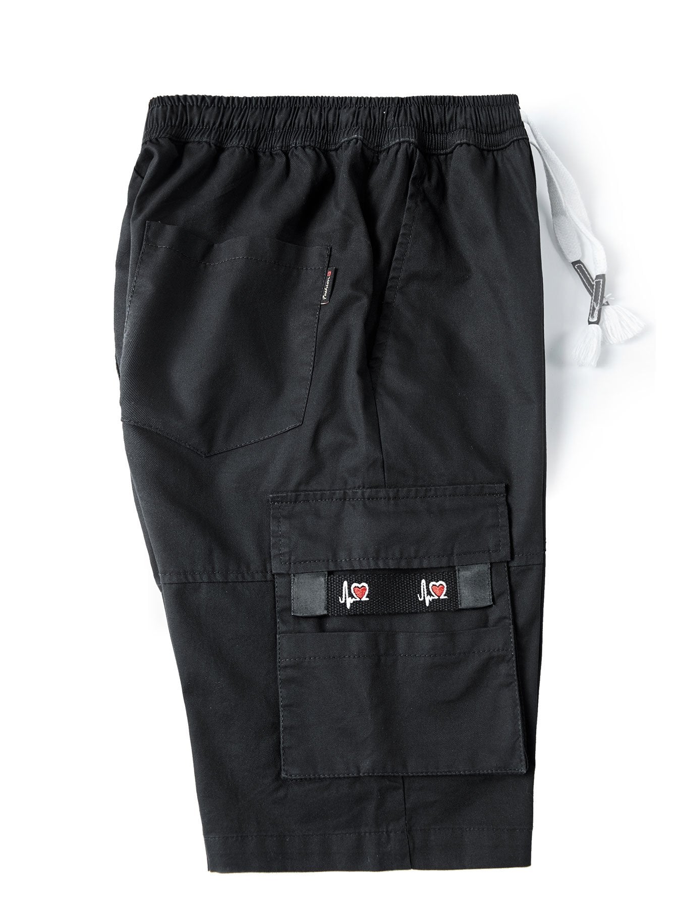 Comfortable Drawstring Cargo Shorts-Waves And Trunks