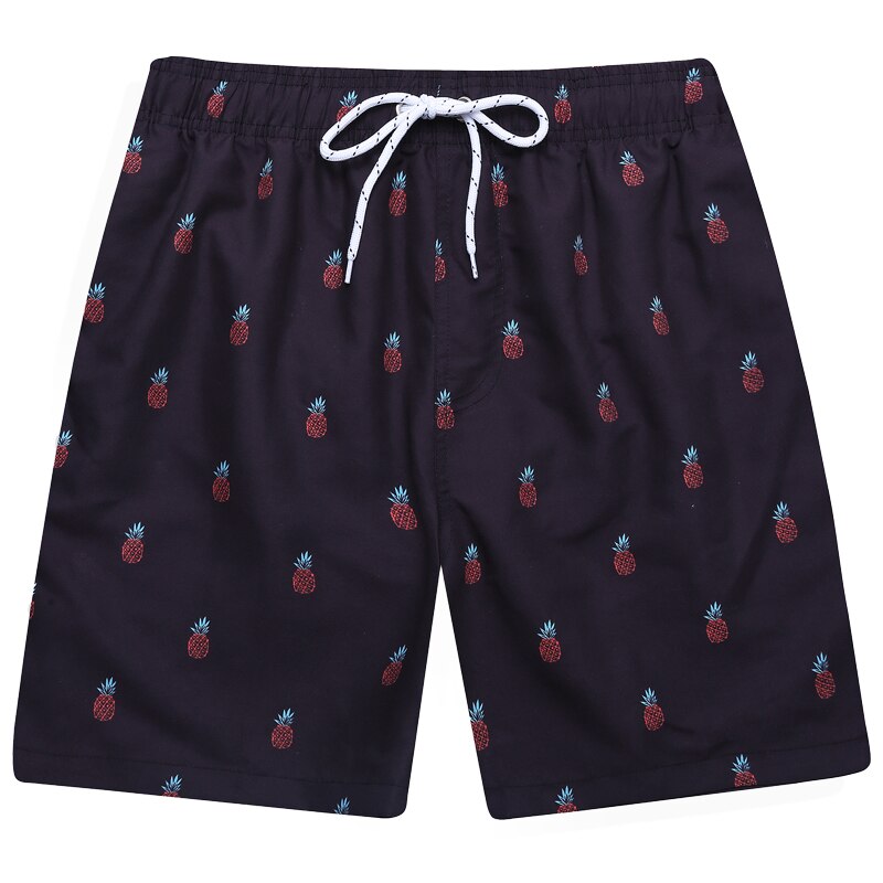 Mini Pineapple Draw String Swim Shorts-Waves And Trunks