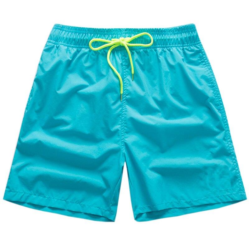 The Icy Blue Draw String Swim Shorts-Waves And Trunks