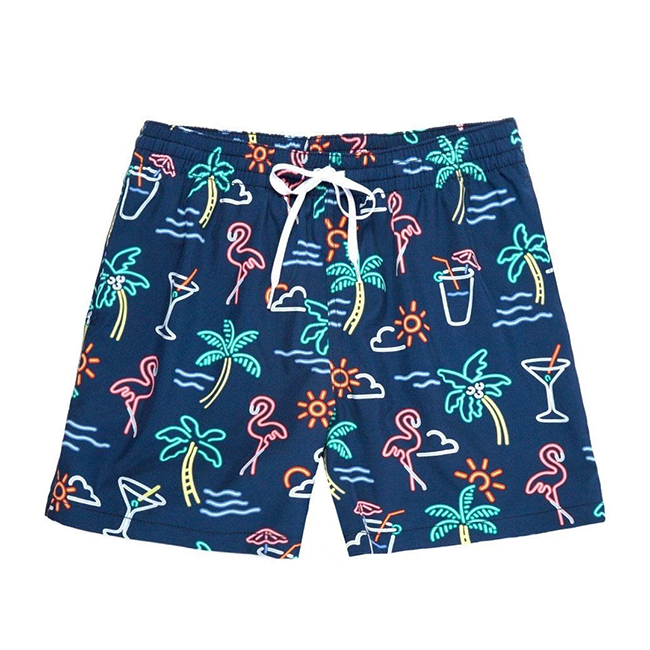 The Blues Neon Navy Shorts-Waves And Trunks