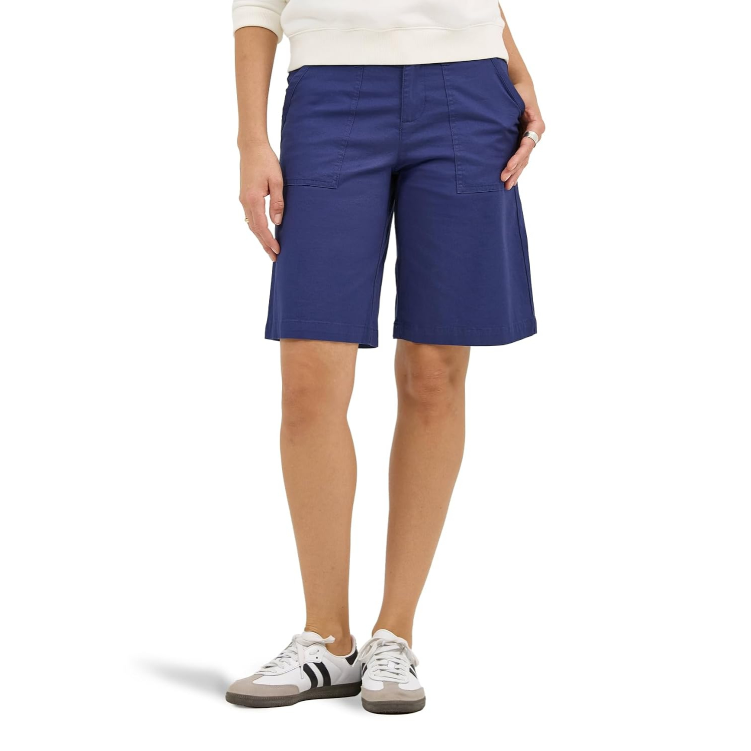Ultra Lux Comfort Flex To Go Utility Bermuda Shorts For Women