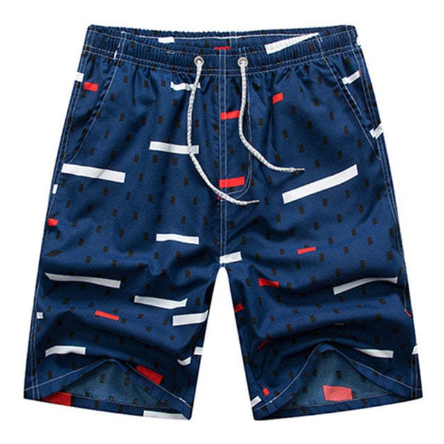 The Blues Night Draw String Beach Shorts-Waves And Trunks