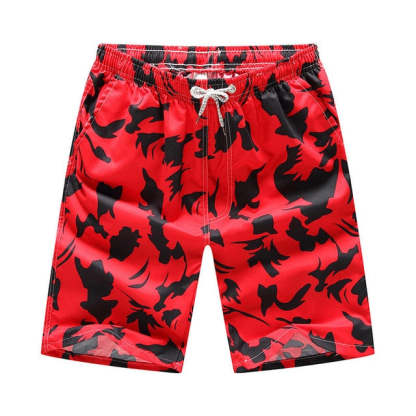 The Dragons and Bats Draw String Swim Shorts-Waves And Trunks