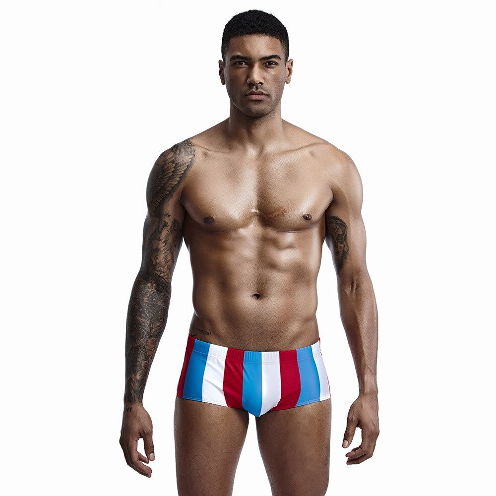 Colorblock Swim Briefs-Waves And Trunks
