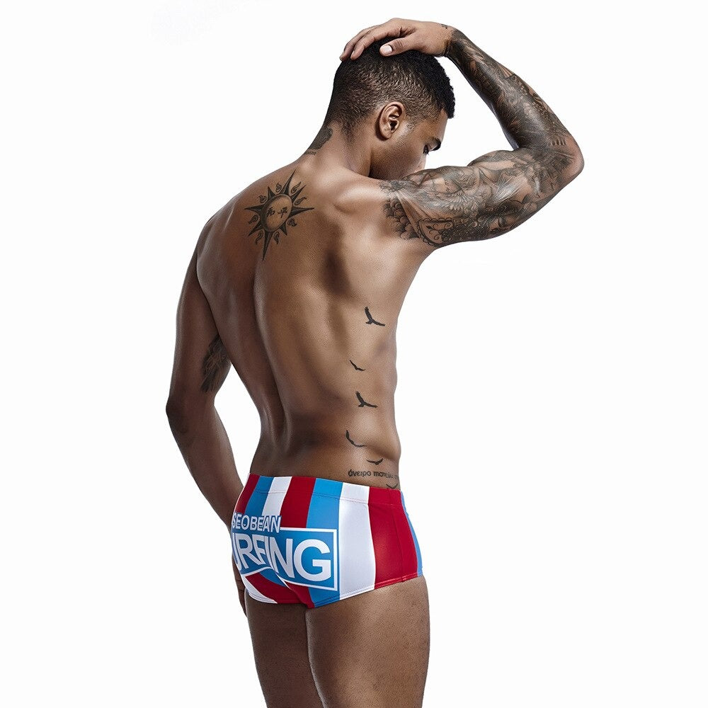 Colorblock Swim Briefs-Waves And Trunks