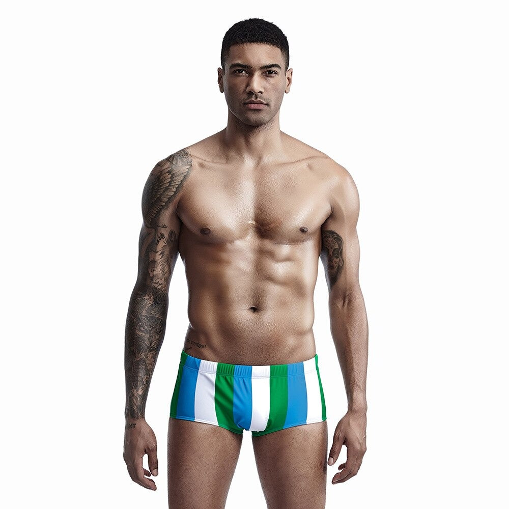 Colorblock Swim Briefs-Waves And Trunks