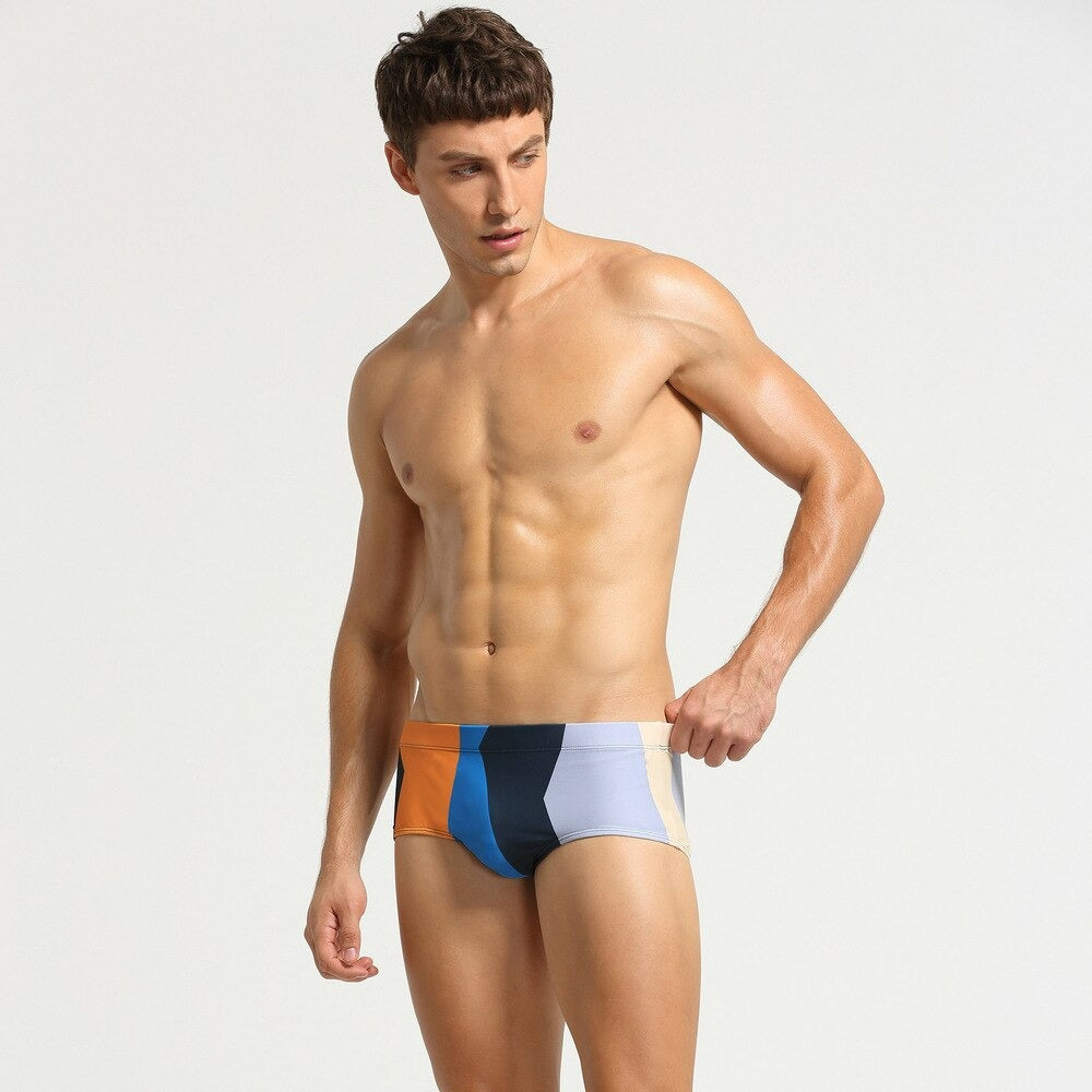 Men's Cool Colorful Trunks-Waves And Trunks