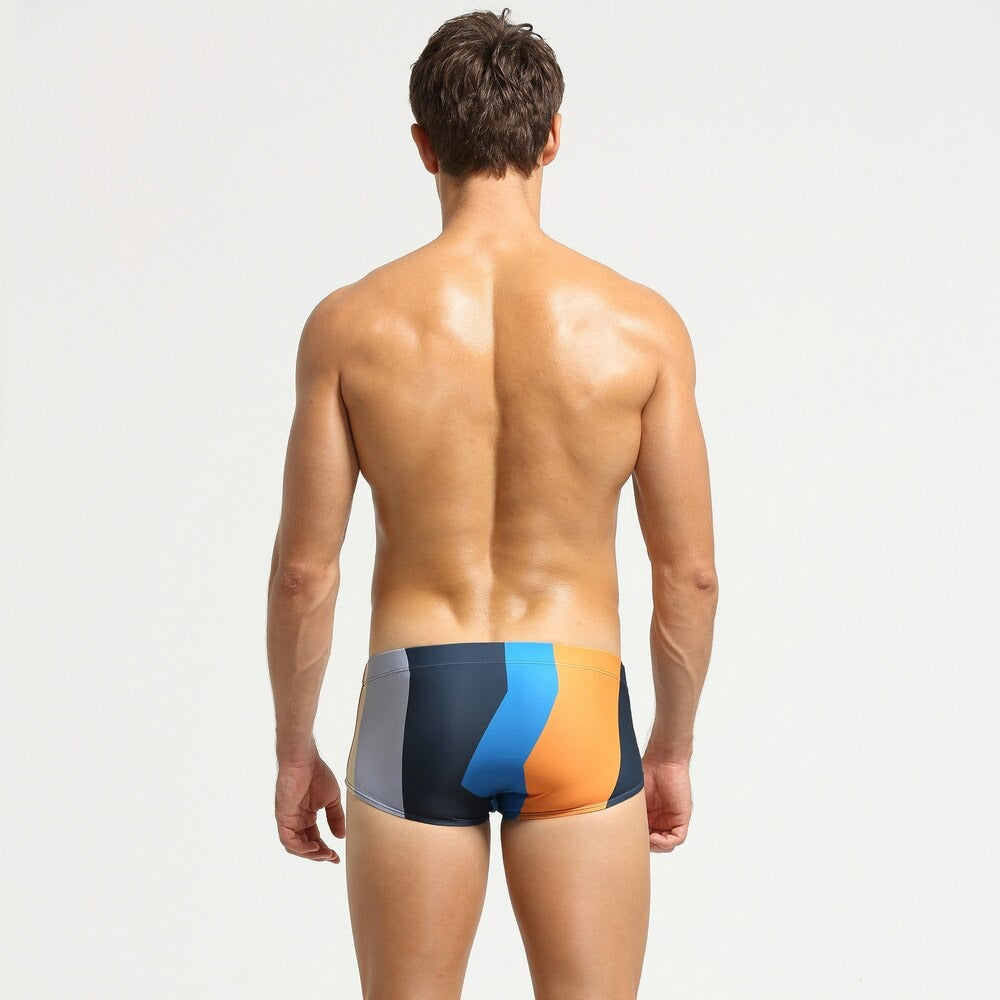 Men's Cool Colorful Trunks-Waves And Trunks