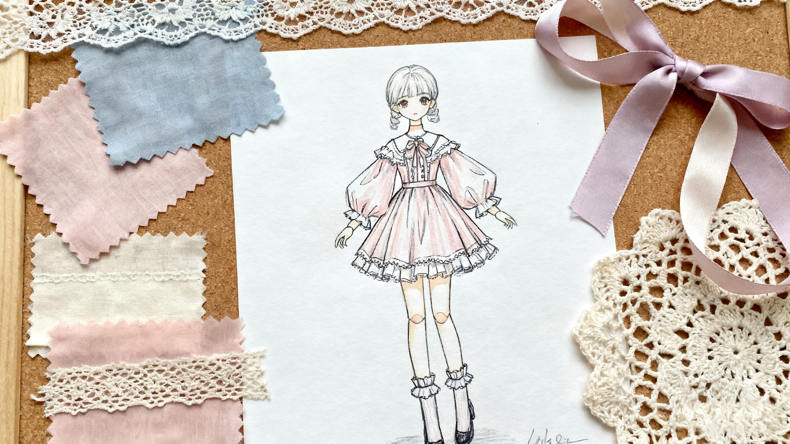 custom BJD outfit concept and design inspiration