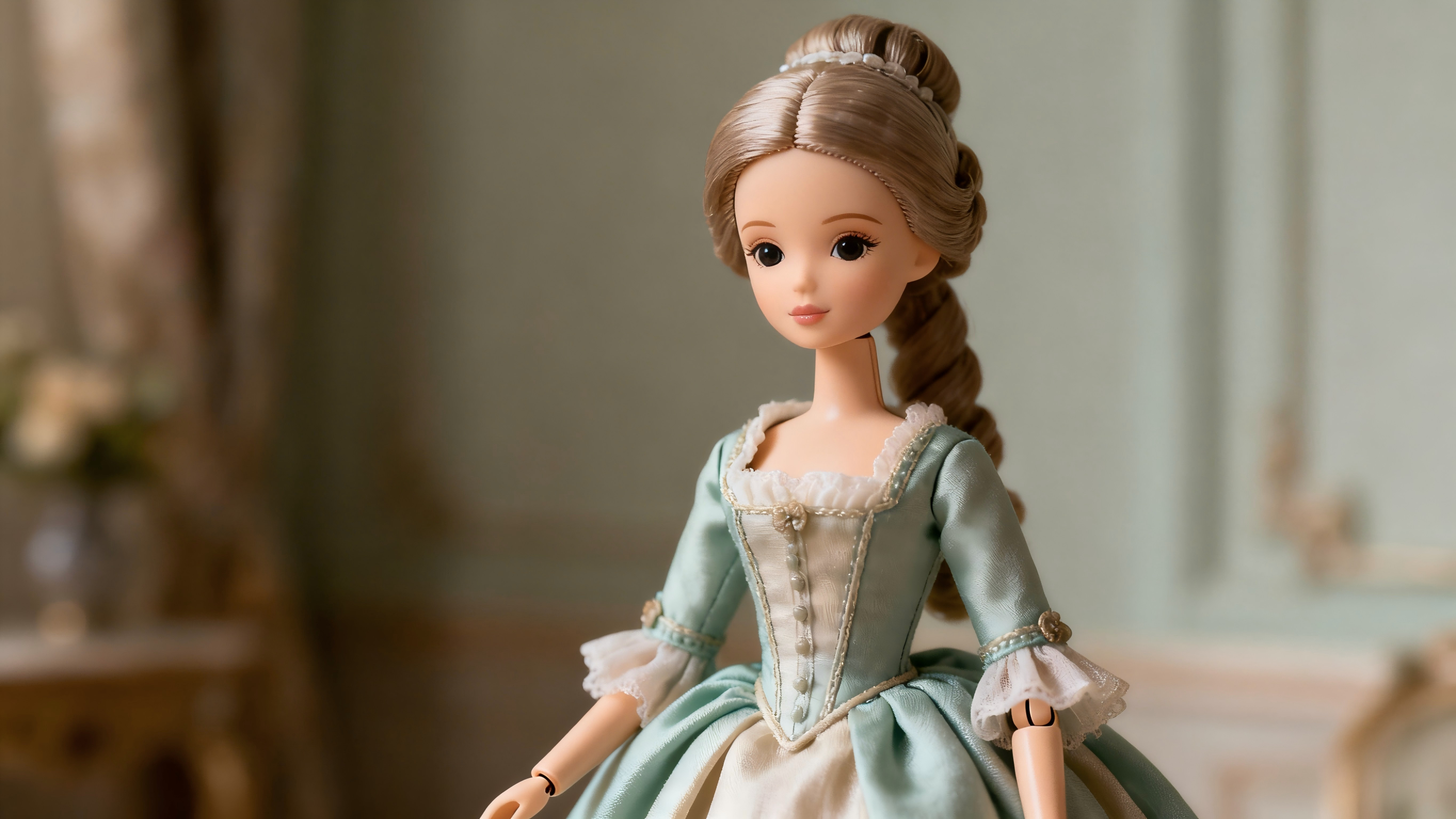Elegant style BJD doll outfit inspiration
