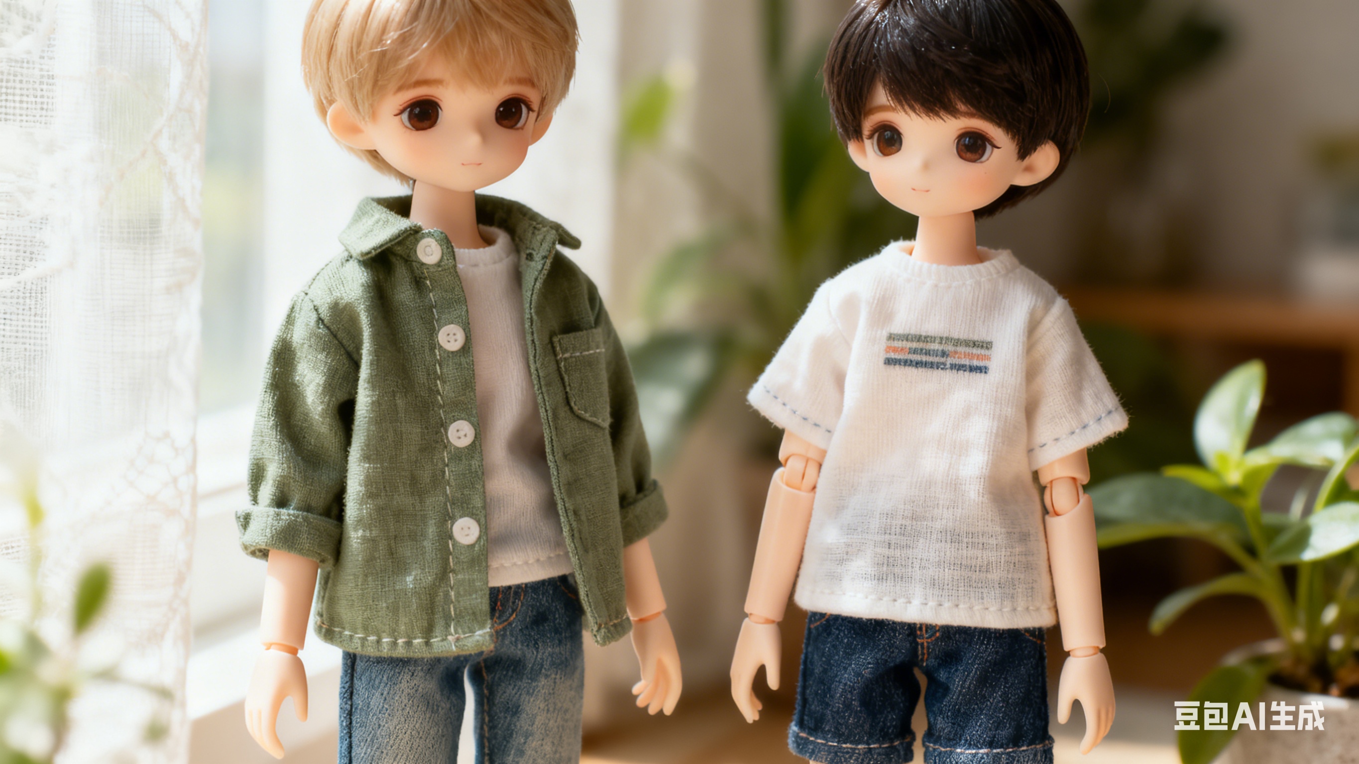 Casual everyday BJD doll outfit styling