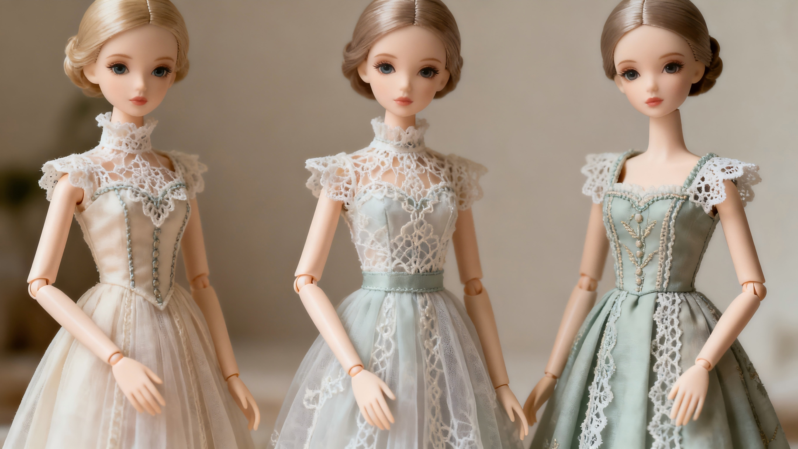 Custom handmade BJD outfits with premium craftsmanship