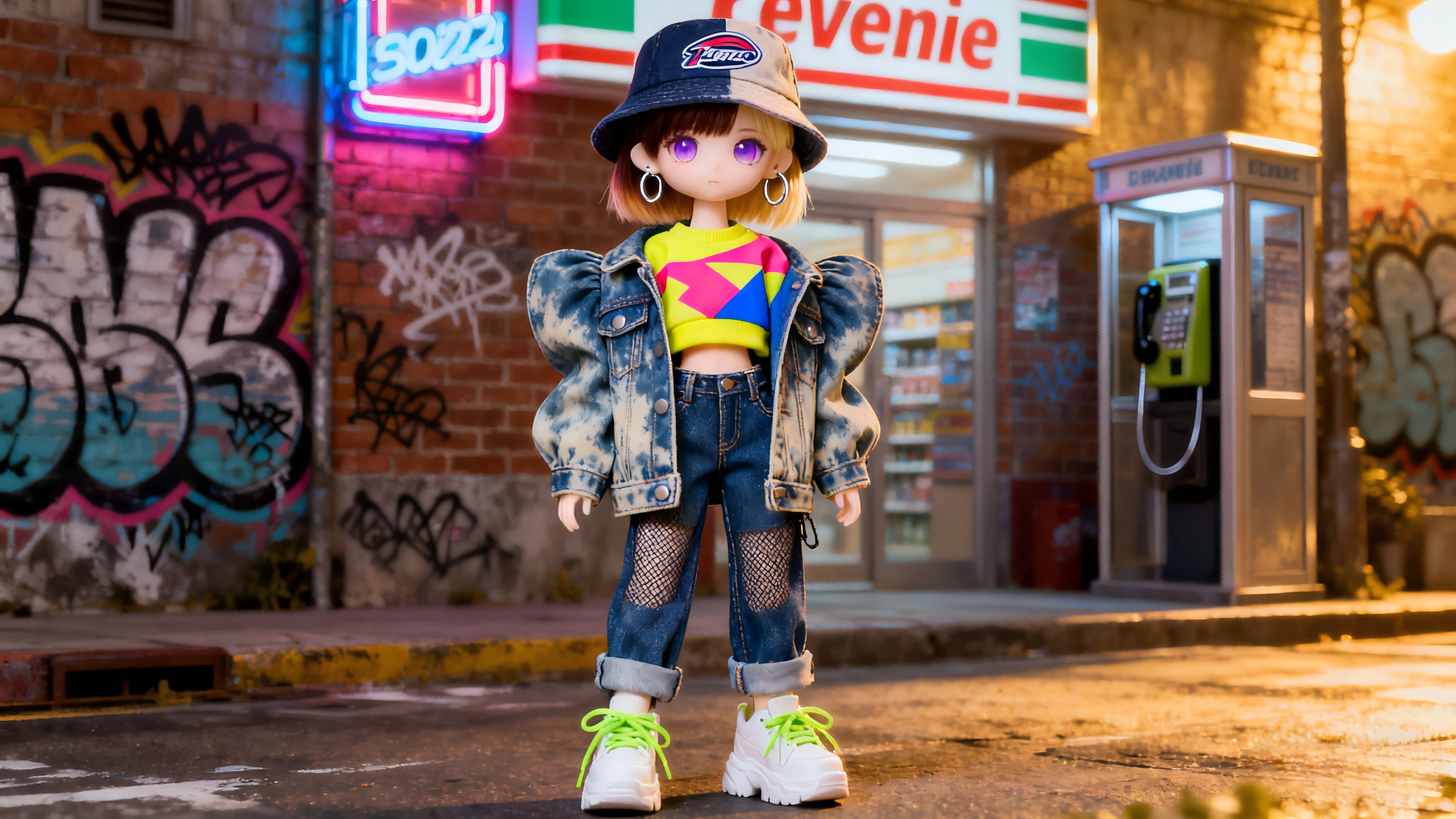 Retro-inspired BJD outfits with modern twists