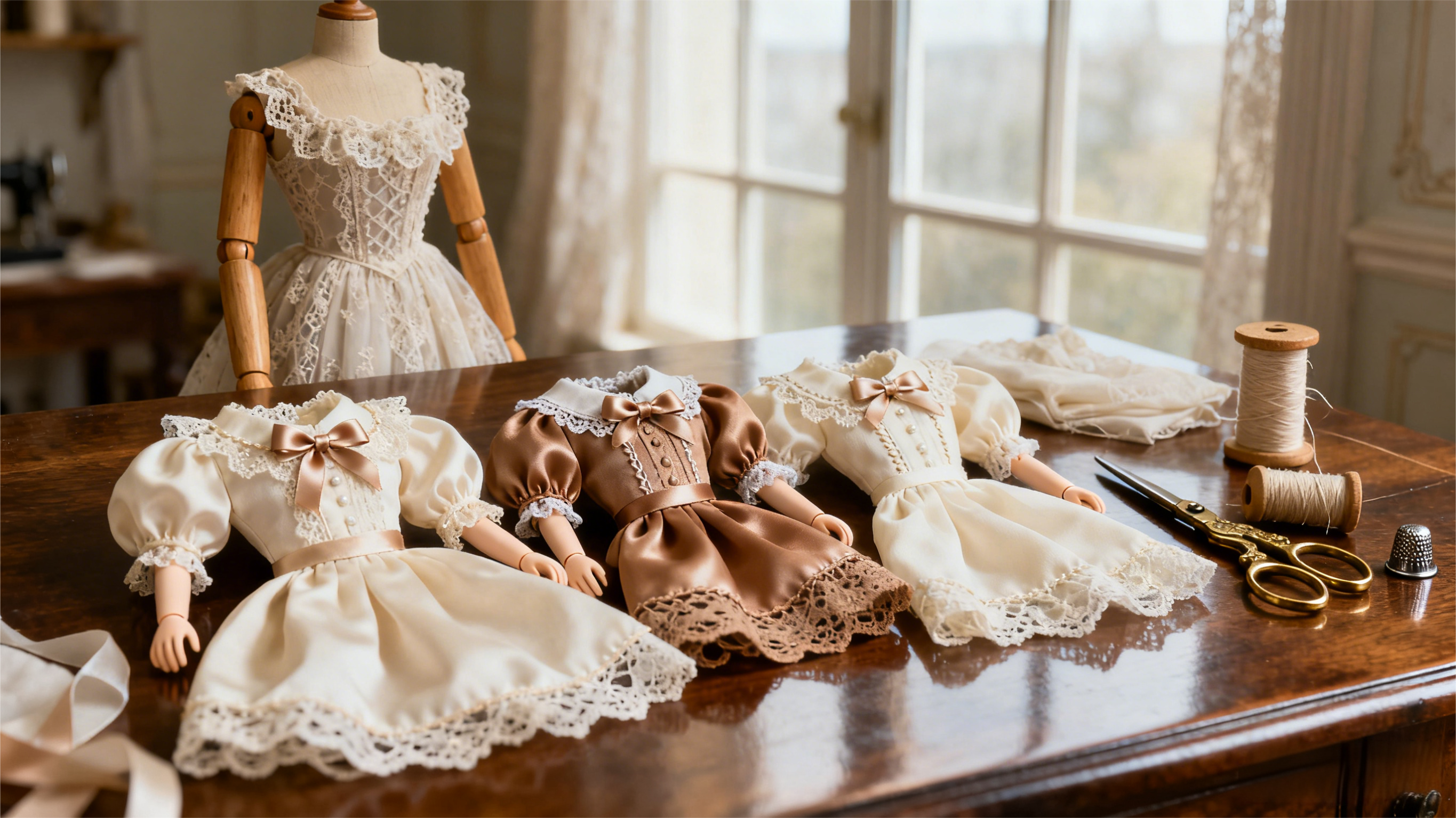 AtelierChantilly handmade BJD clothing brand studio atmosphere