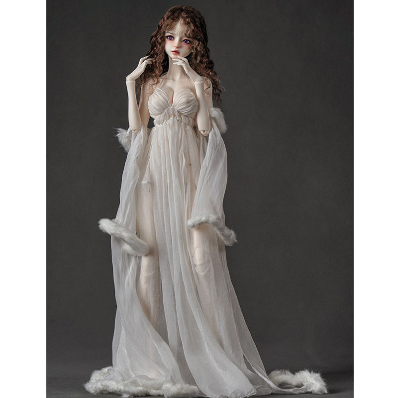 royal sister tulle skirt for 1/3 bjd doll
